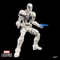 Spider-Man Marvel Legends Series Magic: The Gathering Agent Anti-Venom, 6-Inch Action Figure Toy & Exclusive Foil Collectible Card Game Trading Card