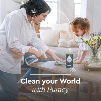Puracy Multi-Surface Cleaner Concentrate - Plant-Powered All Purpose Cleaner - Surface Cleaner Solution As Seen on TikTok (Green Tea + Lime, 16 fl oz, 1 Pack) Green Tea & Lime 16 fl oz Concentrate