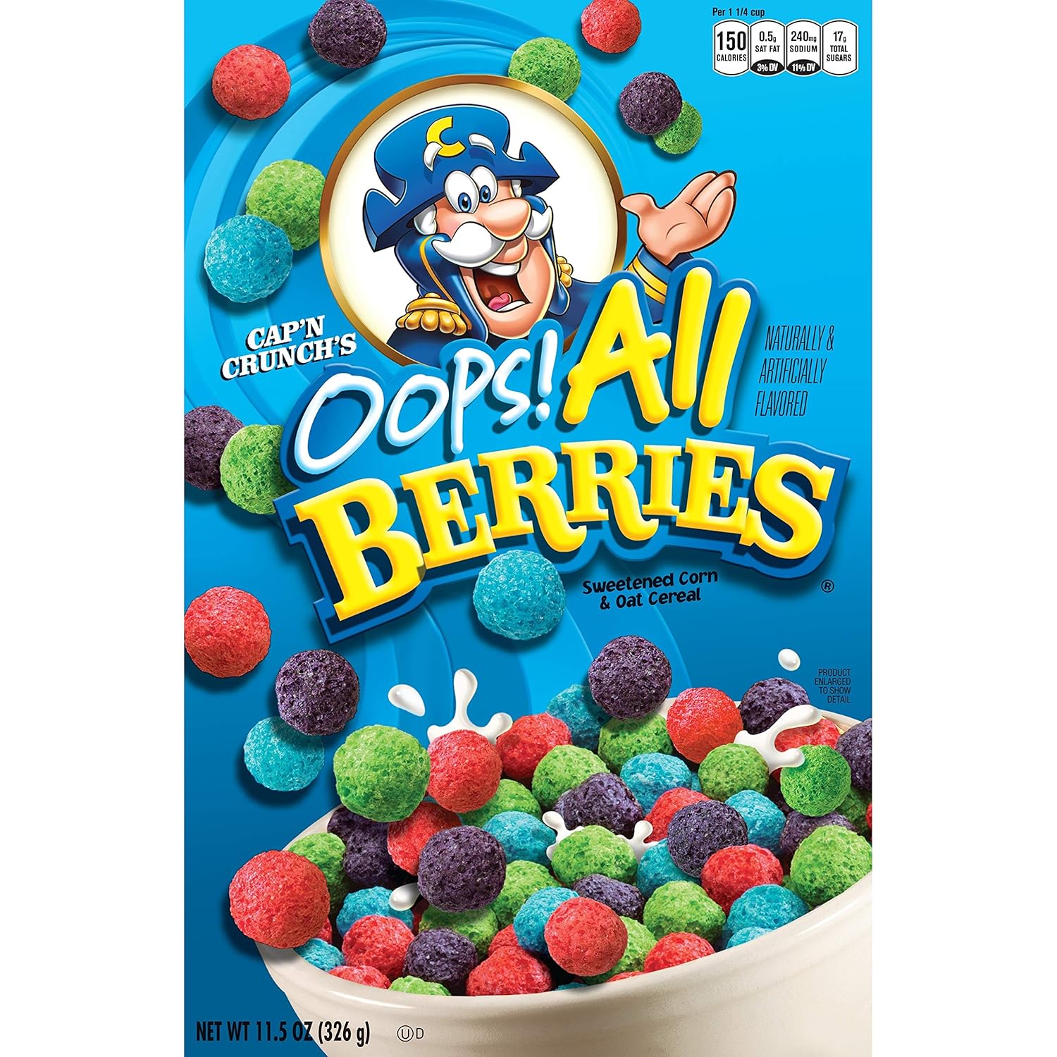 Cap'N Crunch's Oops All Berries, 11.5oz