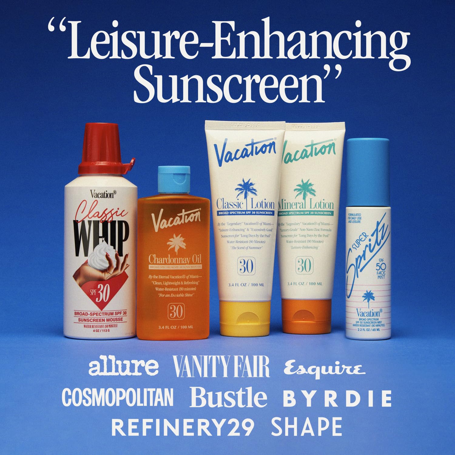 Vacation Super Spritz SPF 50 Face Mist & Air Freshener Bundle, Daily Face Sunscreen Spray, Clean & Lightweight Feel, Water-Resistant, Non-Comedogenic, Vegan, Travel Size, 2.2 Fl. Oz. 2.2 Fl Oz (Pack of 1)