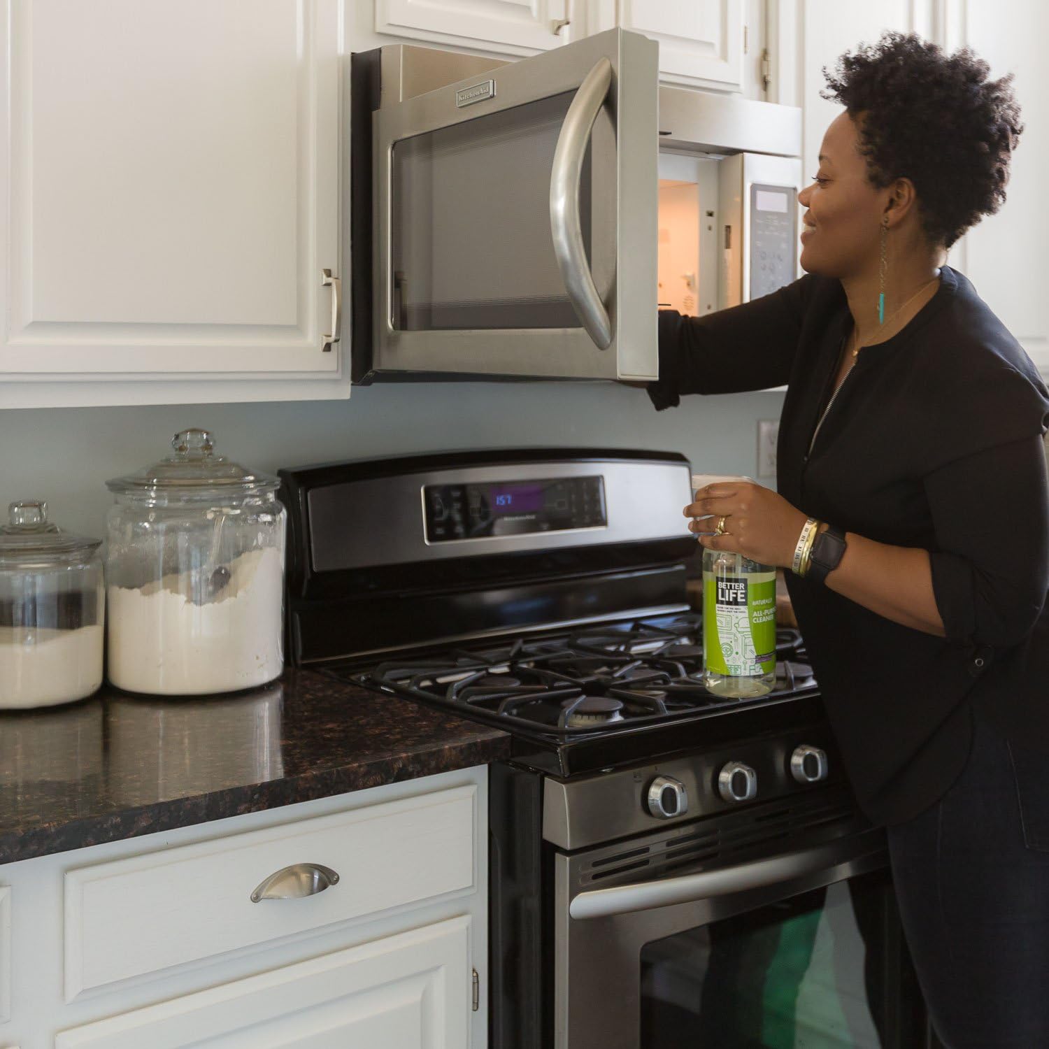 Better Life Natural All-Purpose Cleaner, Clary Sage & Citrus, 32 oz 32 Fl Oz (Pack of 1)