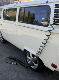 Water Right 300 Series Polyurethane Coil Garden Hose, 50-Foot x 3/8-Inch, Olive hardware tubing 50-Foot Olive