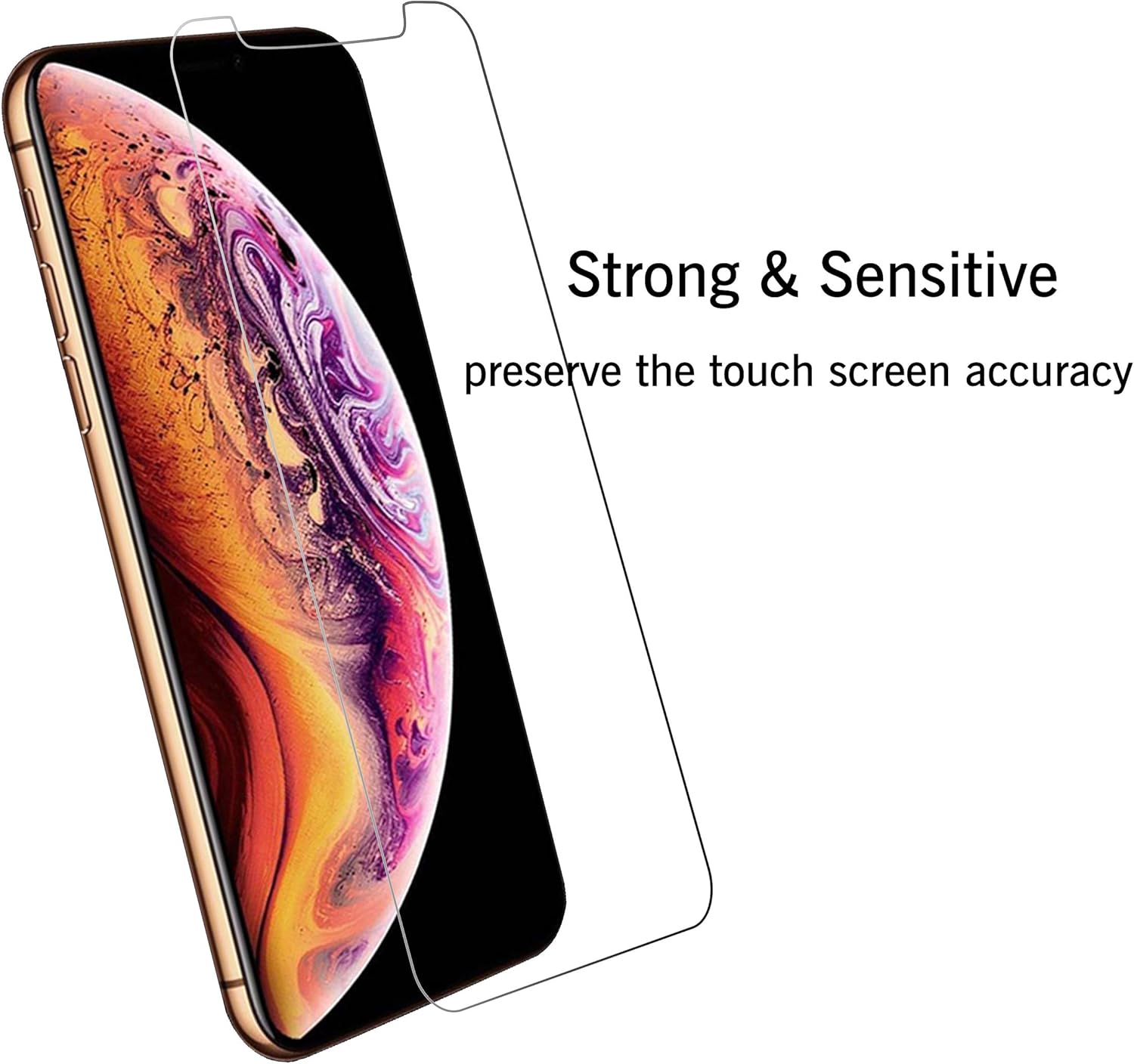 Ailun Screen Protector for iPhone 11 Pro Max/iPhone Xs Max 3 Pack 6.5 Inch 2019/2018 Release Case Friendly Tempered Glass