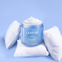 LANEIGE Water Sleeping Mask: Hydrating Korean Overnight Mask with Squalane & Probiotic-Derived Complex, for Bright, Glowing Skin & Barrier Support New: 2.36 fl. Oz. / 70ml