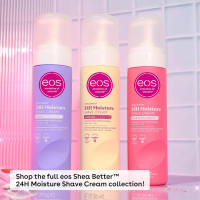eos Shea Better Shave Cream- Pomegranate Raspberry, Shea Butter, Aloe Vera, Moisturizing, Shaving Cream for Women, eos Shave Cream, 7 fl oz, 2-Pack Pomegranate Raspberry 7 Fl Oz (Pack of 2)