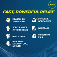 Advil Liqui-Gels Pain Reliever and Fever Reducer, Pain Medicine for Adults with Ibuprofen 200mg for Headache, Backache, Menstrual Pain and Joint Pain Relief - 200 Liquid Filled Capsules