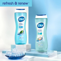 Dial Body Wash, Refresh & Renew Coconut Water, 32 fl oz Coconut 32 Fl Oz (Pack of 1)