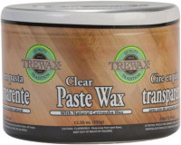 Trewax Paste Wax with Carnauba Wax, Clear, 12.35-Ounce, Ideal on Hardwood Floors, Fine Furniture, Granite, Marble and Bronze Clear 1-Pack