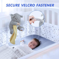 BEREST Baby White Noise Machine Stuffed Animal Toy, Mom's Heartbeat Lullabies Sheep Sleep Soother, Nursery Decor Night Light Projector, Toddler Crib Sleeping Aid, Babies Shower Gifts Portable A11-NSleepy Sheep