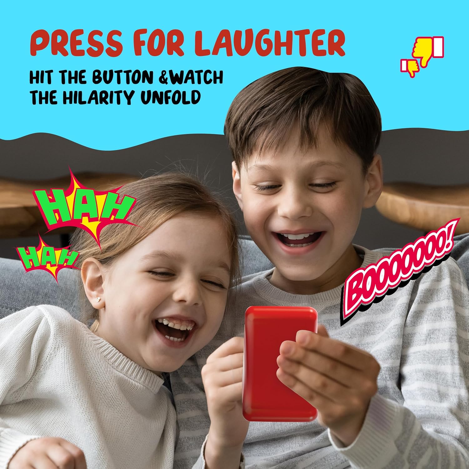 Sound Effects Machine - Easter Basket Stuffers - 16 Hilarious Sounds - Boys Prank Gifts for Kids- 6 7 8 9 10 Year Old Boy Gifts - Fun Boys Toys for Ages 8-13 Years - Cool Gadgets for Teens Easter Gift