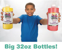 S&S Worldwide Color Splash! Liquid Tempera Bulk Paint, Set of 12 in 11 Bright Colors, 32-oz Easy-Pour Bottles, Great for Arts & Crafts, School, Classroom, Poster Paint, For Kids & Adults, Non-Toxic. 32 Fl Oz (Pack of 12)