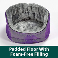 Kaytee Super Sleeper Cuddle-E-Cup Bed for Pet Guinea Pigs, Rats, Chinchillas and Other Small Animals
