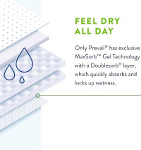 Prevail Per-Fit 360 Incontinence Briefs, Maximum Plus Absorbency, Size Three, 60 Count