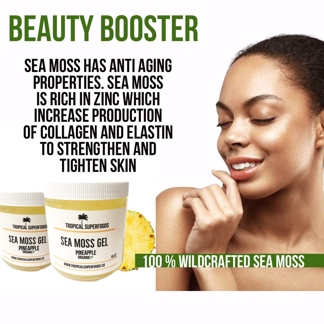 Wholesale Tropical Superfoods 100 Wildcrafted Sea Moss Gel with
