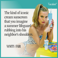 Vacation Mineral Lotion Sunscreen SPF 30 & Air Freshener Bundle, Non-Nano Zinc Oxide Formula, No White Cast, Water-Resistant, Dermatologist-Tested, Vegan, Travel Size, 3.4 Fl. Oz.