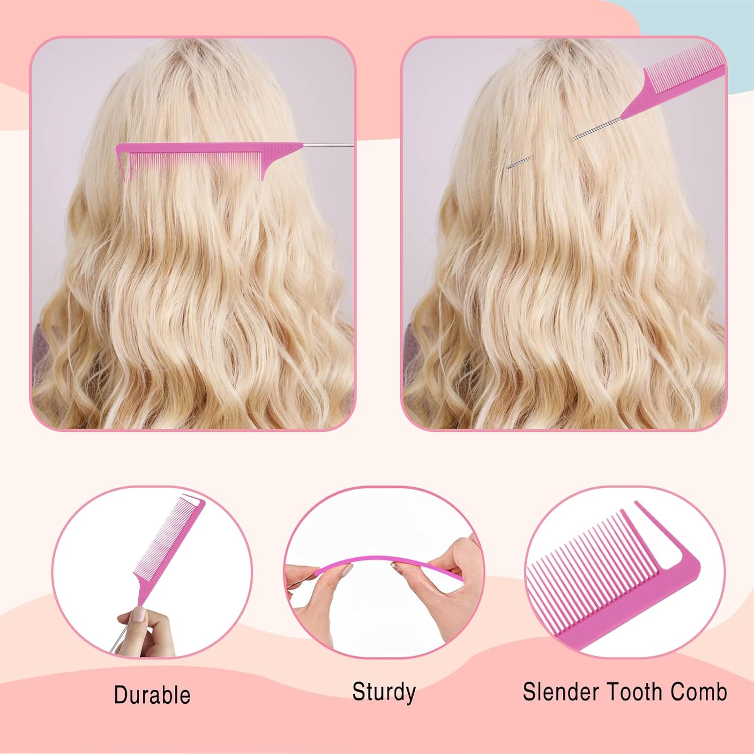 Goiple Hair Styling Mousses & Oil Set for Braids, Twist, Locs - No Flake Mousse for Style, Moisture, and Growth with Rosemary Oil, 3.4fl oz+1fl oz