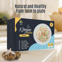 Hethstia Shirataki Rice, 10 Packs Gluten-Free Konjac Rice Low-Carb, Keto & Paleo-Friendly, Sugar-Free, Vegan, Low-Calorie, Ready-to-Eat Healthy Food Rice 10pcs