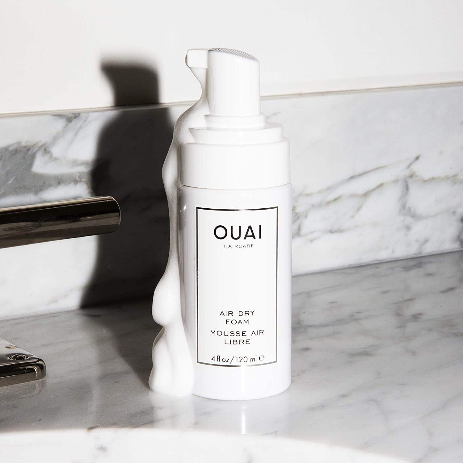 Wholesale OUAI Air Dry Foam. Wash and Wear Mousse for Perfect AirDried