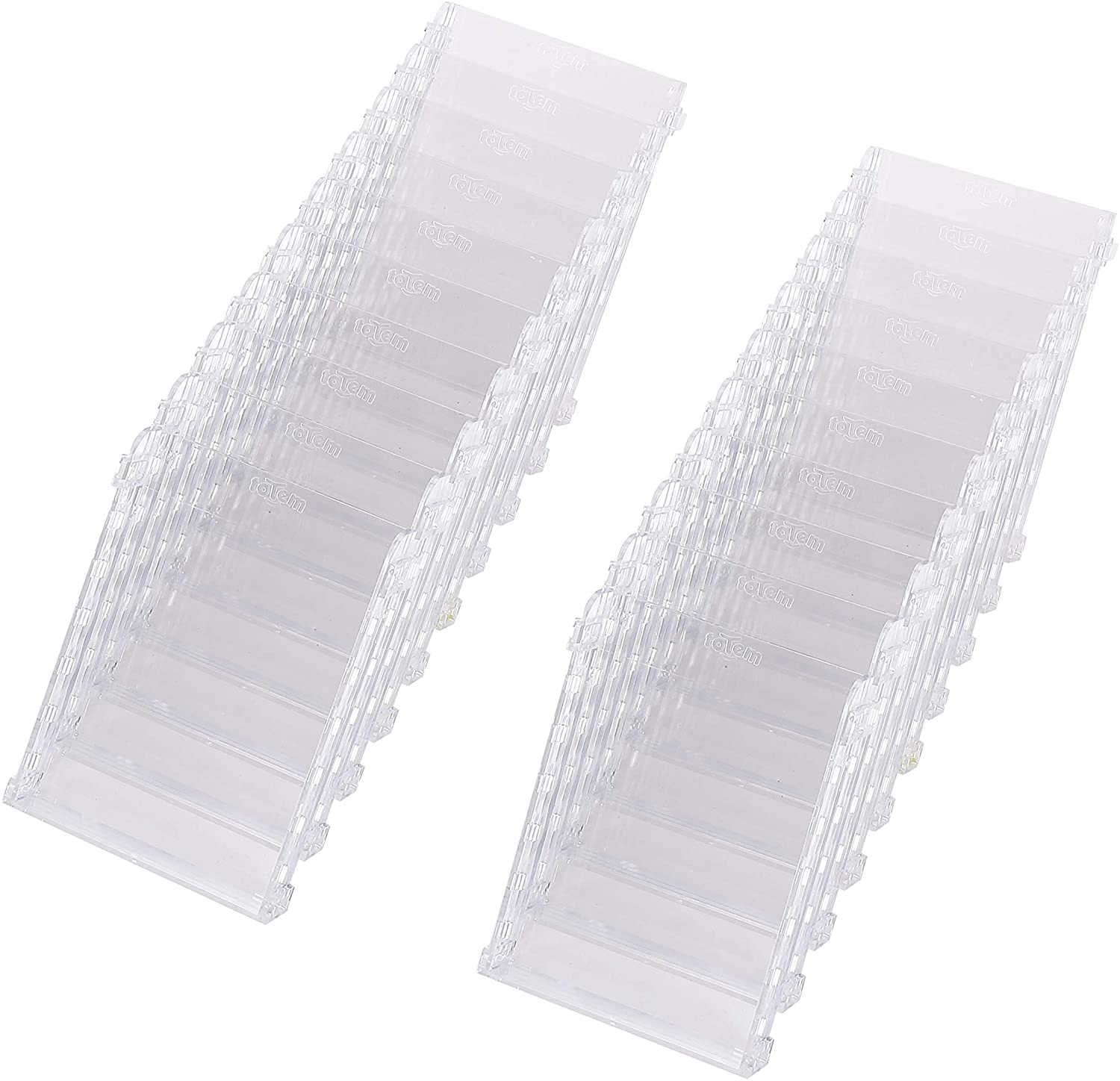 Wholesale Totem World 20pcs Clear Stacking Card Display Case Holder 