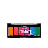 NYX PROFESSIONAL MAKEUP Ultimate Edit Mini Shadow Palette, Eyeshadow Palette - Brights Brights 1 Count (Pack of 1)