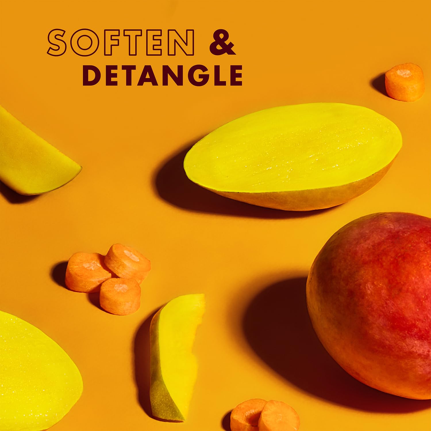 SheaMoisture Kids Mango & Carrot Shampoo and Conditioner Set w/Orange Blossom Extract + Coconut & Hibiscus Extra-Moisturizing Detangler Spray, Anti-Frizz Hair Products for Kids