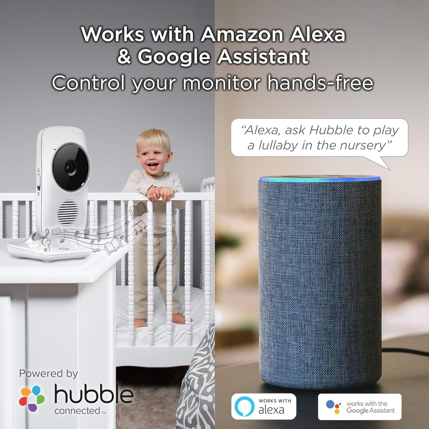 Motorola indoor Baby Smart Video Baby Monitor with Wi-Fi & 3.5