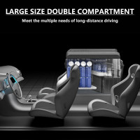 Alpicool NCF35 Portable Fridge Freezer,12 Volt Car Refrigerator, 32 Quart (30.6 Liter) Fast Cooling 12V Car Fridge -4℉~68℉,for Outdoor, Camping, RV, Truck 32 Qt-NCF35