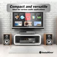 InstallGear 14 Gauge Tinned OFC Heavy Duty Boat Marine Speaker Wire, 50 feet | White Speaker Cable | OFC Speaker Wire 14 Gauge | Marine Wire 14 Gauge Wire for Outdoor, Automotive, and Marine 50 Feet 14 Gauge