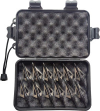 20 22 Inch Crossbow Bolts and Crossbow Broadheads Set Carbon Crossbow Arrows for Hunting and Outdoor Practice, 12pcs Arrows 12pcs Broadheads(24 Pack) 22