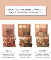 [3CE] 3CE MOOD RECIPE MULTI EYE COLOR PALETTE #SMOOTHER 8.0g