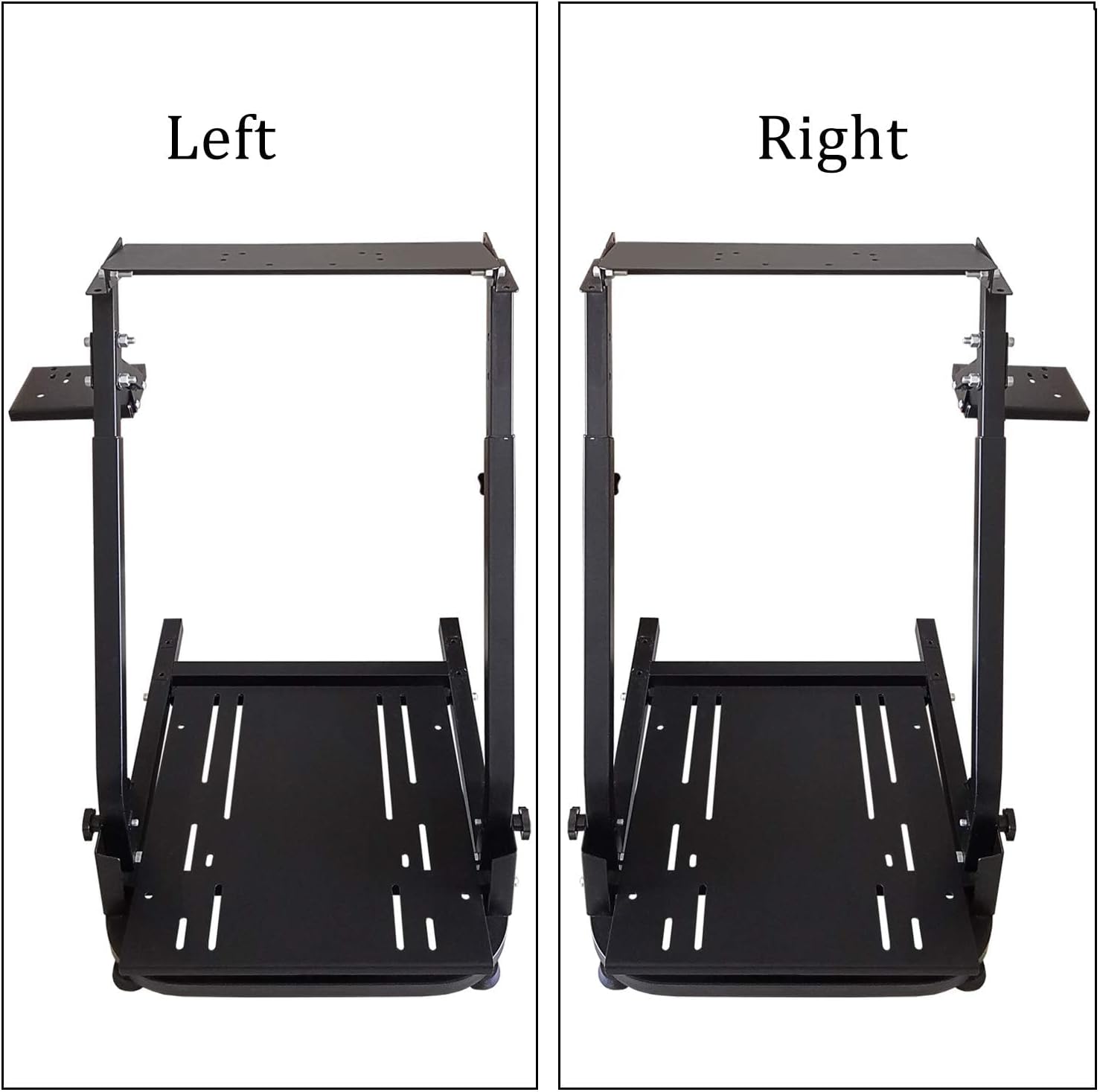 Racing Wheel Stand, Height Adjustable & Foldable Steering Wheal Stand Compatible with Logitech G25,G27,G29,G920 Gaming Cockpit stand A