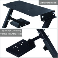 Racing Wheel Stand, Height Adjustable & Foldable Steering Wheal Stand Compatible with Logitech G25,G27,G29,G920 Gaming Cockpit stand A