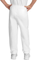 Joe's USA Youth Soft and Cozy Sweatpants in 7 Colors. Sizes Youth XS-XL Large White