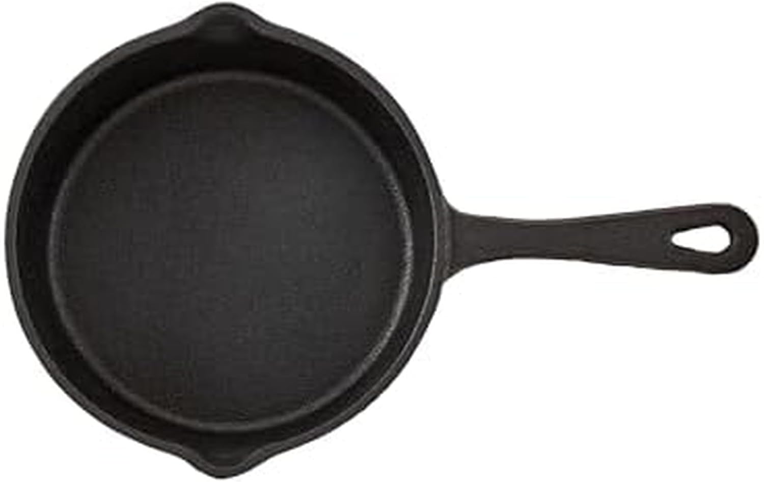 Casamoda 5.4 inch (13.7cm) pre-seasoned cast iron skillet, Mini Fry Pan, Round 5-Inch Round