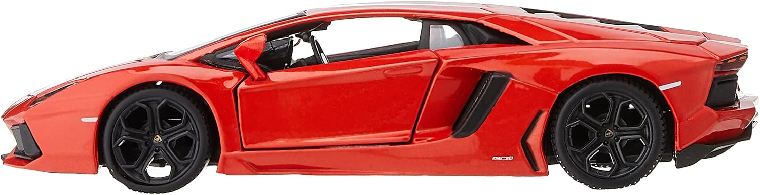 Maisto Lamborghini Aventador LP 700-4 Diecast Vehicle (1:24 Scale), Metallic Orange