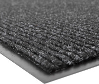 Notrax 109 Brush Step Carpeted Indoor/Outdoor Entrance Mat for Home or Office, 3' X 4', Absorbent Slip Resistant Heavy Duty Entry Mat, Charcoal, 109S0034CH 3' x 4' (Rectangular) Charcoal Solid