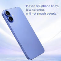 Blue Union Fake Phone Dummy Prop Pear Phone 16, Non-Working Phone with Case (Blue)