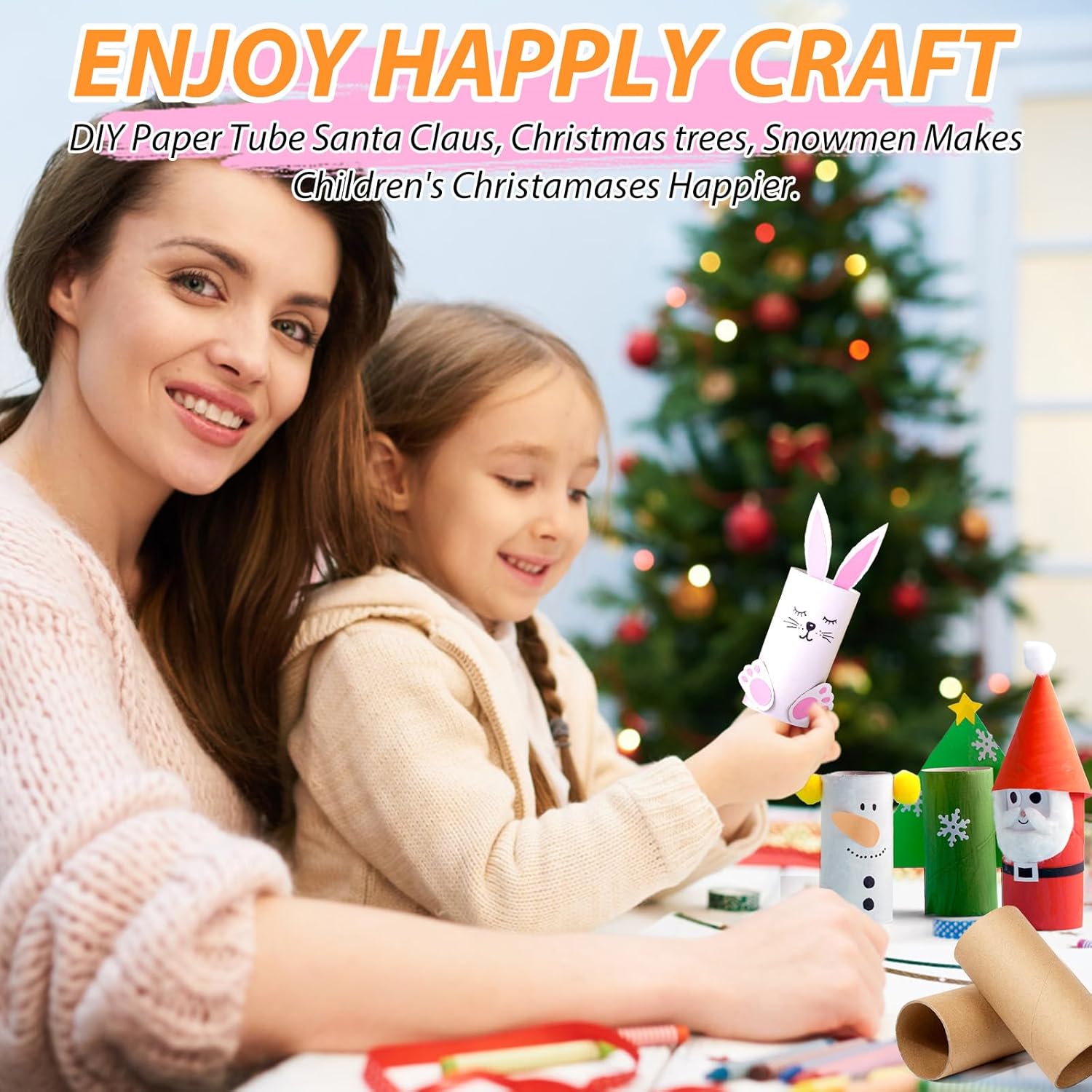 120-Pack Brown Cardboard Tubes for Crafts (1.5x3.4 Inch) | Bulk Kraft Paper Rolls for DIY, Art Supplies, Handicraft Projects & Holiday Decor - Crush Resistant