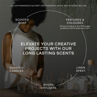 Eternal Essence Oils Her Secrets Set of 6 Premium Fragrance Oils - Includes Pretty, Dark Embrace, Forever Yours, Secret Crush, Pink Splash, and Sugar Kiss Scents Scented Oils - 10ML