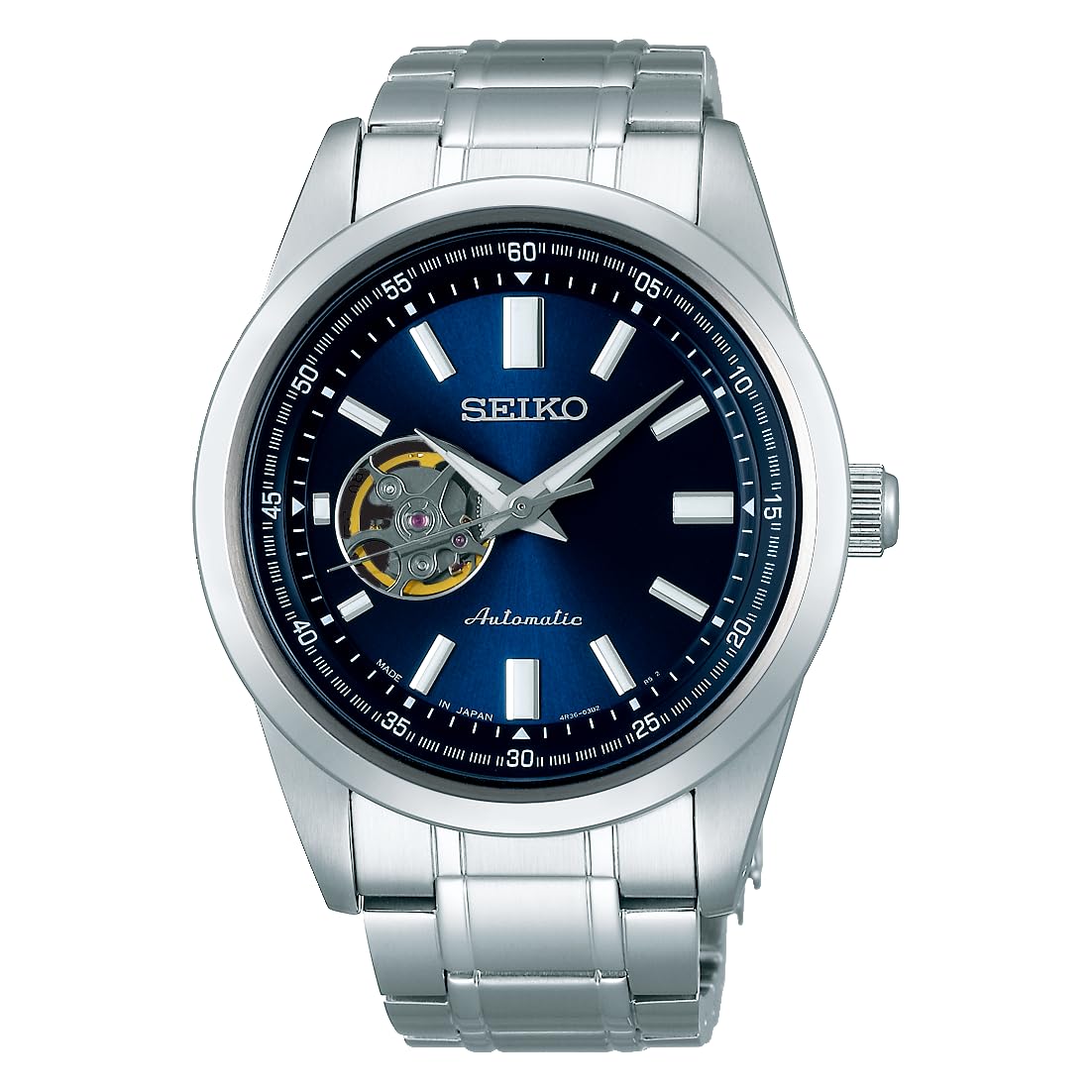 Seiko Selection Men's Mechanical Watch Modern blue