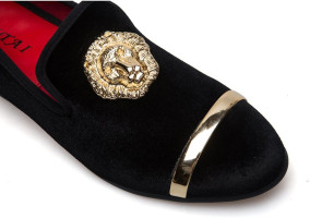 JITAI Men's Penny Slip-On Leather Lined Loafer Luxury Men Shoes 10.5 Black/01