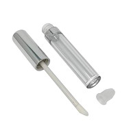 (12 Pack) Silver Empty Lip Gloss Tubes 10 mL 1 Count (Pack of 12)
