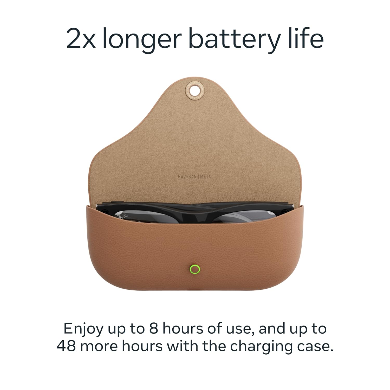 Ray-Ban Meta (Gen 2), Wayfarer, Matte Black | Smart AI Glasses for Men, Women — 2X Battery Life — 3K Ultra HD Resolution and 12 MP Wide Camera, Audio, Video — Clear Lenses — Wearable Technology Matte Black, Clear Lenses Standard