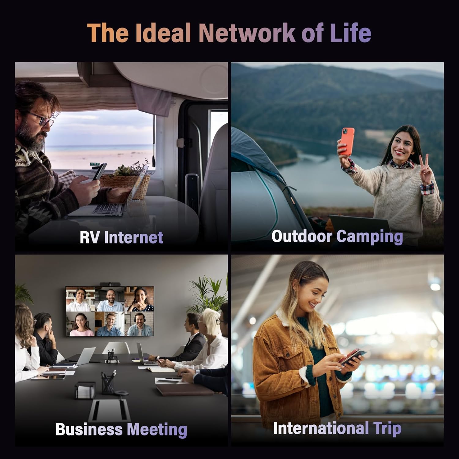 GlocalMe G4 Pro 4G LTE Mobile Hotspot with Global 1GB Data, Portable WiFi Hotspot for Travel in 200+ Countries, 5