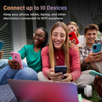 GlocalMe G4 Pro 4G LTE Mobile Hotspot with Global 1GB Data, Portable WiFi Hotspot for Travel in 200+ Countries, 5