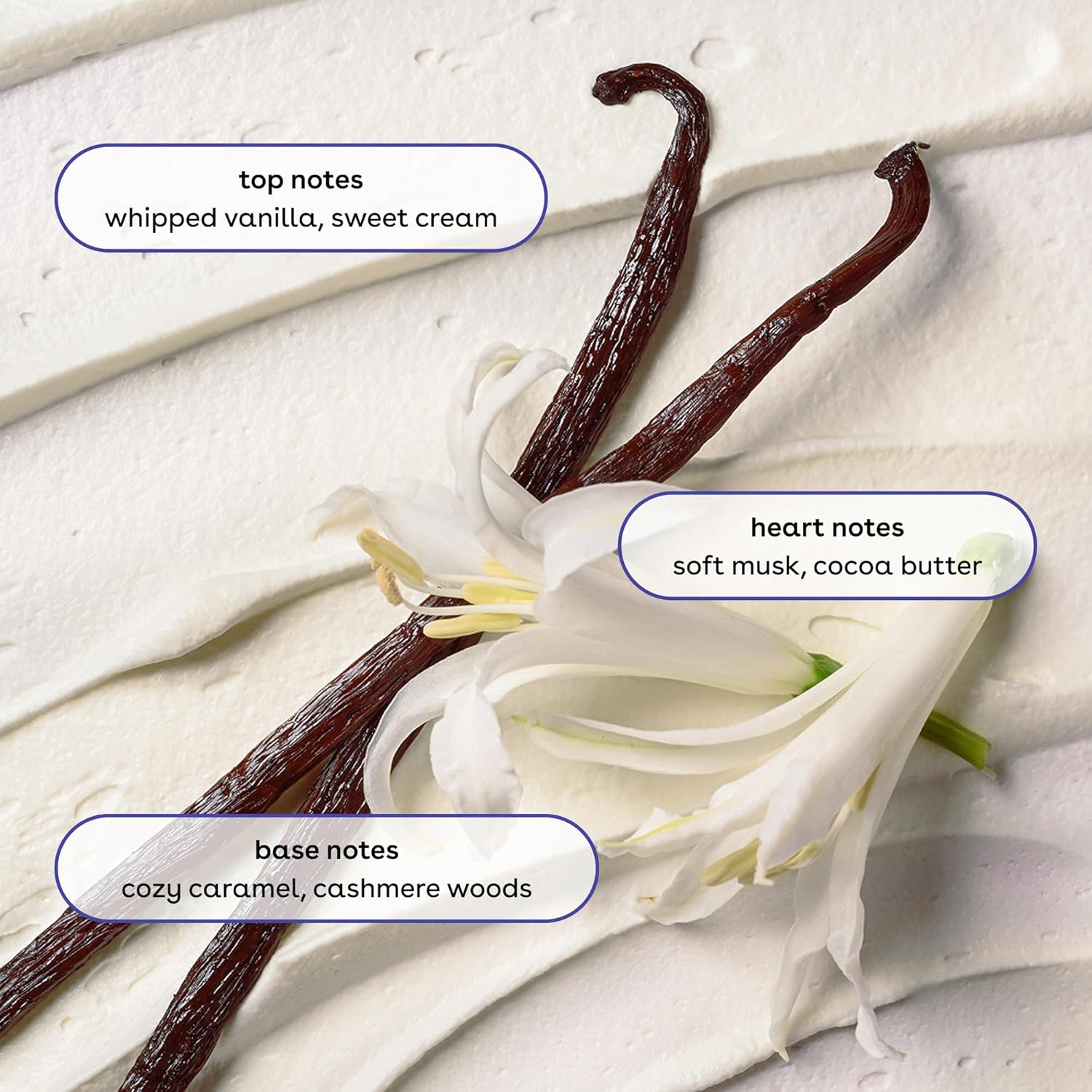 eos Cashmere Body Mist, Vanilla Cashmere, Soft Musk, Cozy Caramel, Hair Mist, Body Spray for Women Moisturizing, Hyaluronic Acid, Vanilla Body Spray, Vegan, Cruelty-free, 6 fl oz