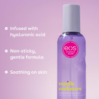 eos Cashmere Body Mist, Vanilla Cashmere, Soft Musk, Cozy Caramel, Hair Mist, Body Spray for Women Moisturizing, Hyaluronic Acid, Vanilla Body Spray, Vegan, Cruelty-free, 6 fl oz