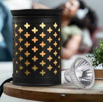 Mandala Crafts MR16 25W 120V GU10 Halogen Light Bulbs for Candle Warmers Lamps - Dimmable Warm White Fragrance Melts, Tart Burners, Scents Wax Warmer Bulbs, Pack of 4 25.0 Watts