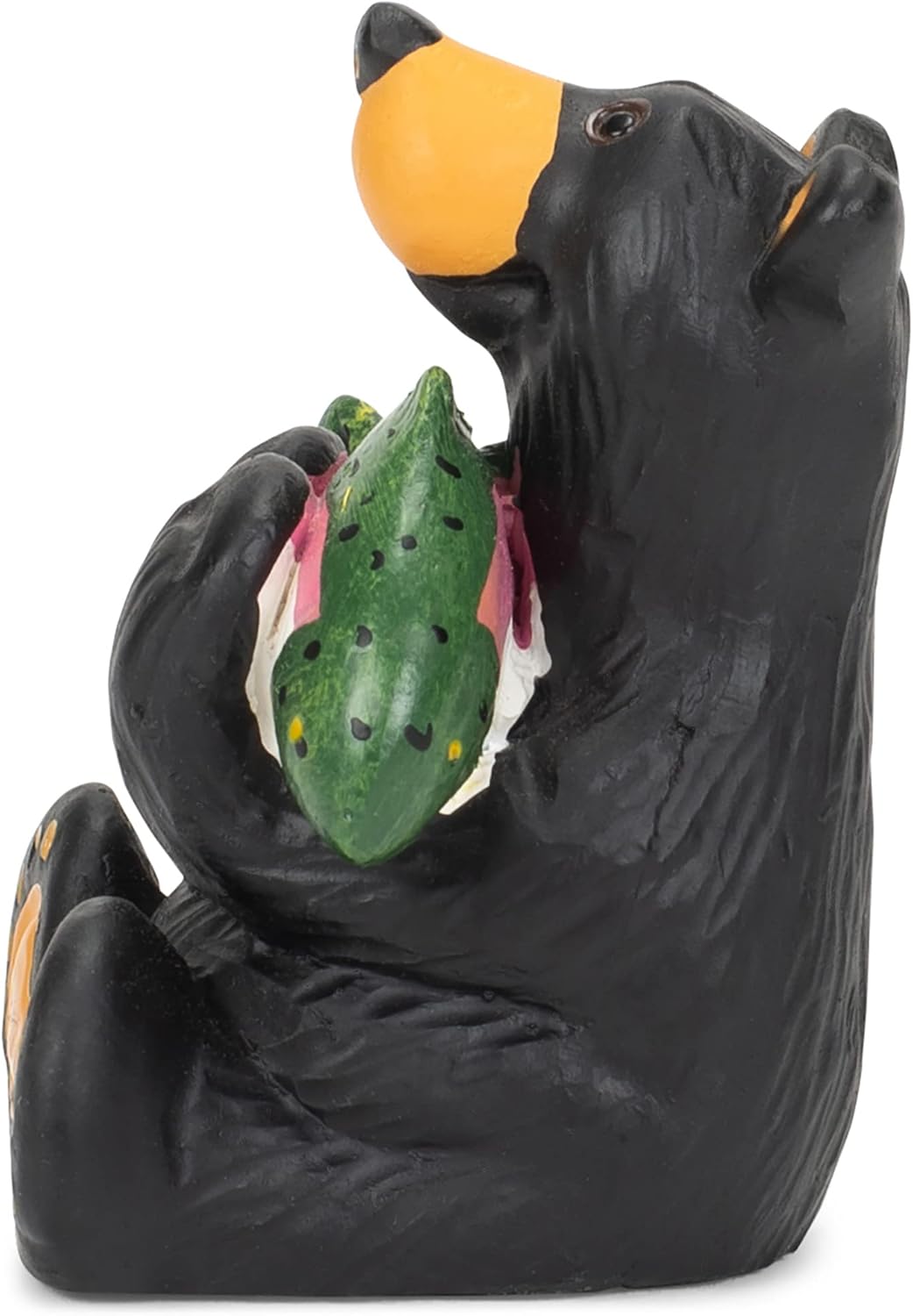 Tiny Cub with Fish Figurine, Mini