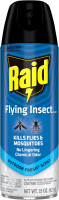Raid Flying Insect Killer Mosquito and Fly Control No Lingering Chemical Odor Outdoor Fresh Scent 15 Ounce (Pack of 2)